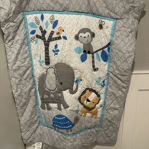 Bedtime Originals safari/jungle Animal-Themed crib baby comforter